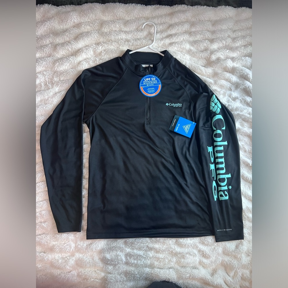 Men’s Columbia Adult Small Athletic Quarter-Zip - NEW W TAGS